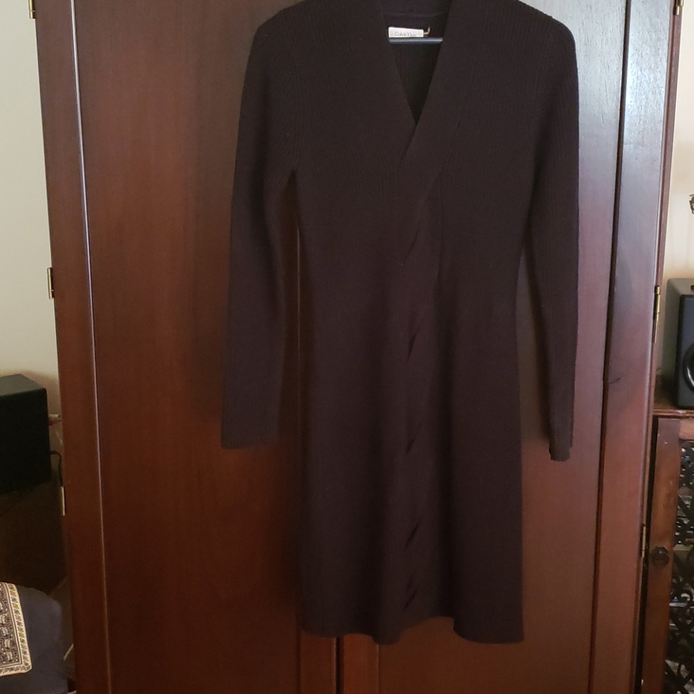 Knit fitted dress